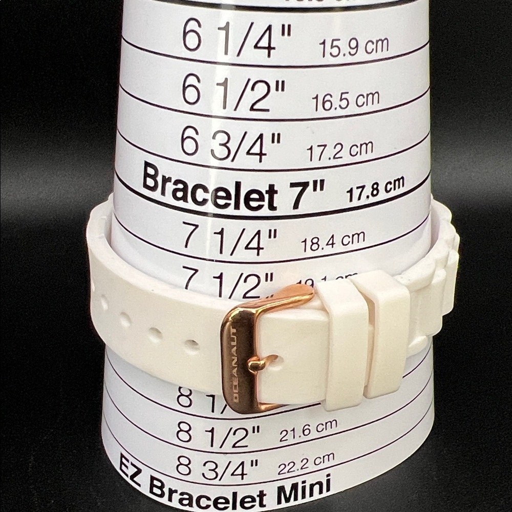 Oceanaut Sport White & Rose Gold Aqua Watch, Never Worn - Picture 11 of 11